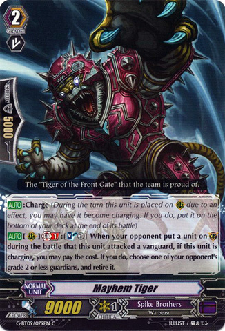 G-BT09/079EN - C - Mayhem Tiger