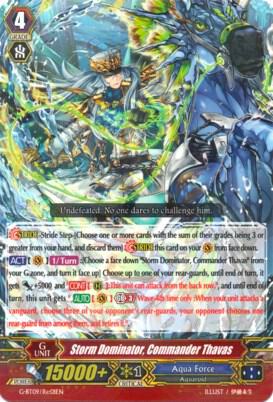Storm Dominator, Commander Thavas - G-BT09/Re:01EN - R