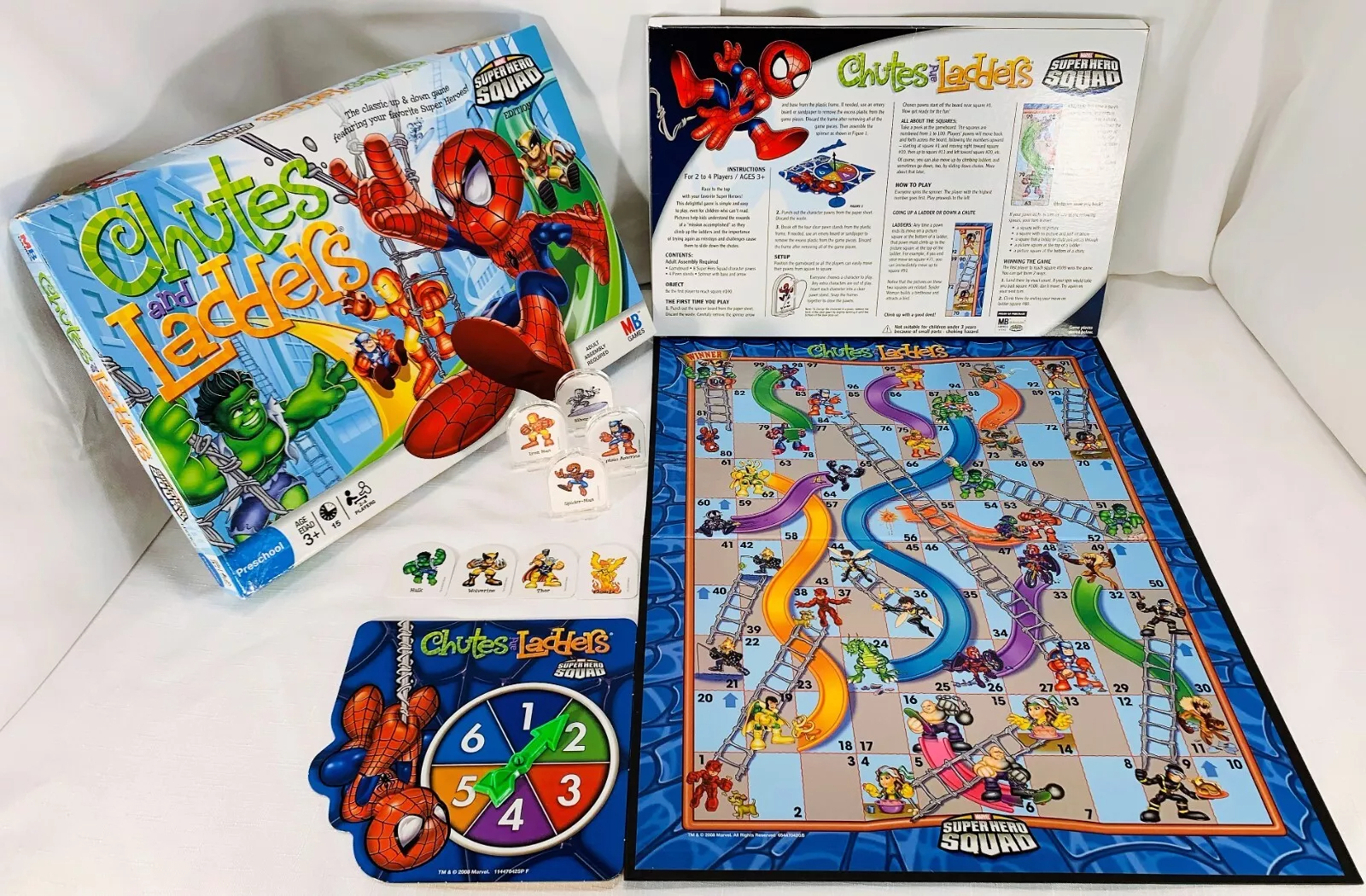 Chutes And Ladders Super Heroes
