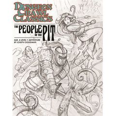 Dungeon Crawl Classics #68: People Of The Pit (Sketch Cover)