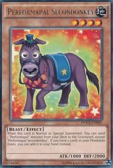 Performapal Secondonkey - DOCS-EN001 - Rare - Unlimited Edition