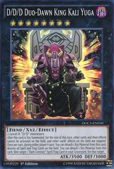 D/D/D Duo-Dawn King Kali Yuga - DOCS-EN050 - Super Rare - Unlimited Edition