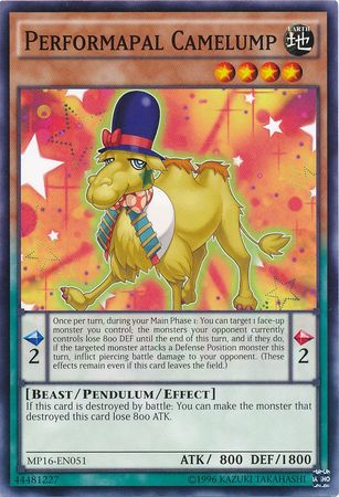 Performapal Camelump - MP16-EN051 - Common - Unlimited Edition