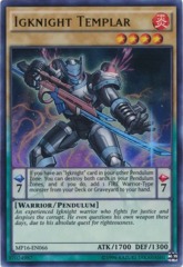 Igknight Templar - MP16-EN066 - Ultra Rare - Unlimited Edition