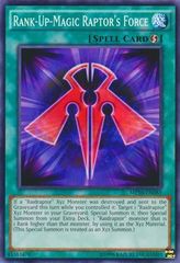 Rank-Up-Magic Raptor's Force - MP16-EN083 - Common - Unlimited Edition