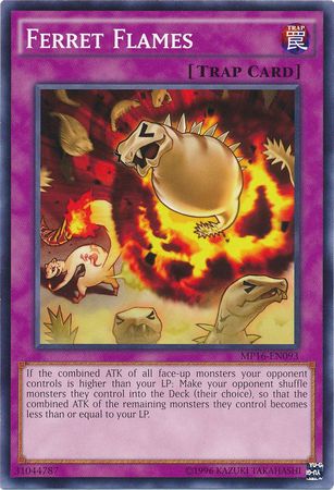 Ferret Flames - MP16-EN093 - Common - Unlimited Edition