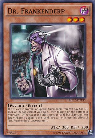 Dr. Frankenderp - MP16-EN135 - Common - Unlimited Edition Dr. Frankenderp - MP16-EN135 - Common - Unlimited Edition