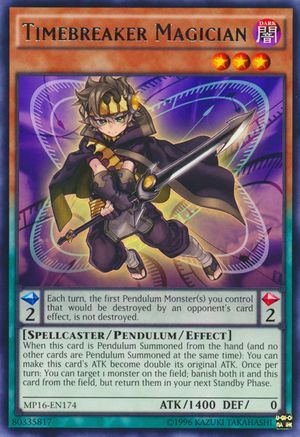 Timebreaker Magician - MP16-EN174 - Rare - Unlimited Edition