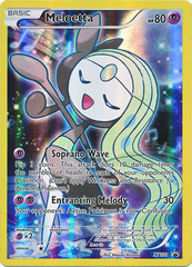 Meloetta XY120 Full-Art Holo Promo - Meloetta Mythical Collection Exclusive