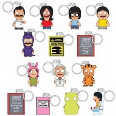 Bob'S Burgers: Series 1 Vinyl Keychains - 24Ct Bmb Display