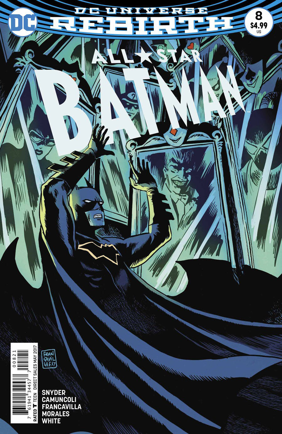 All Star Batman #8 Francavilla Var Ed
