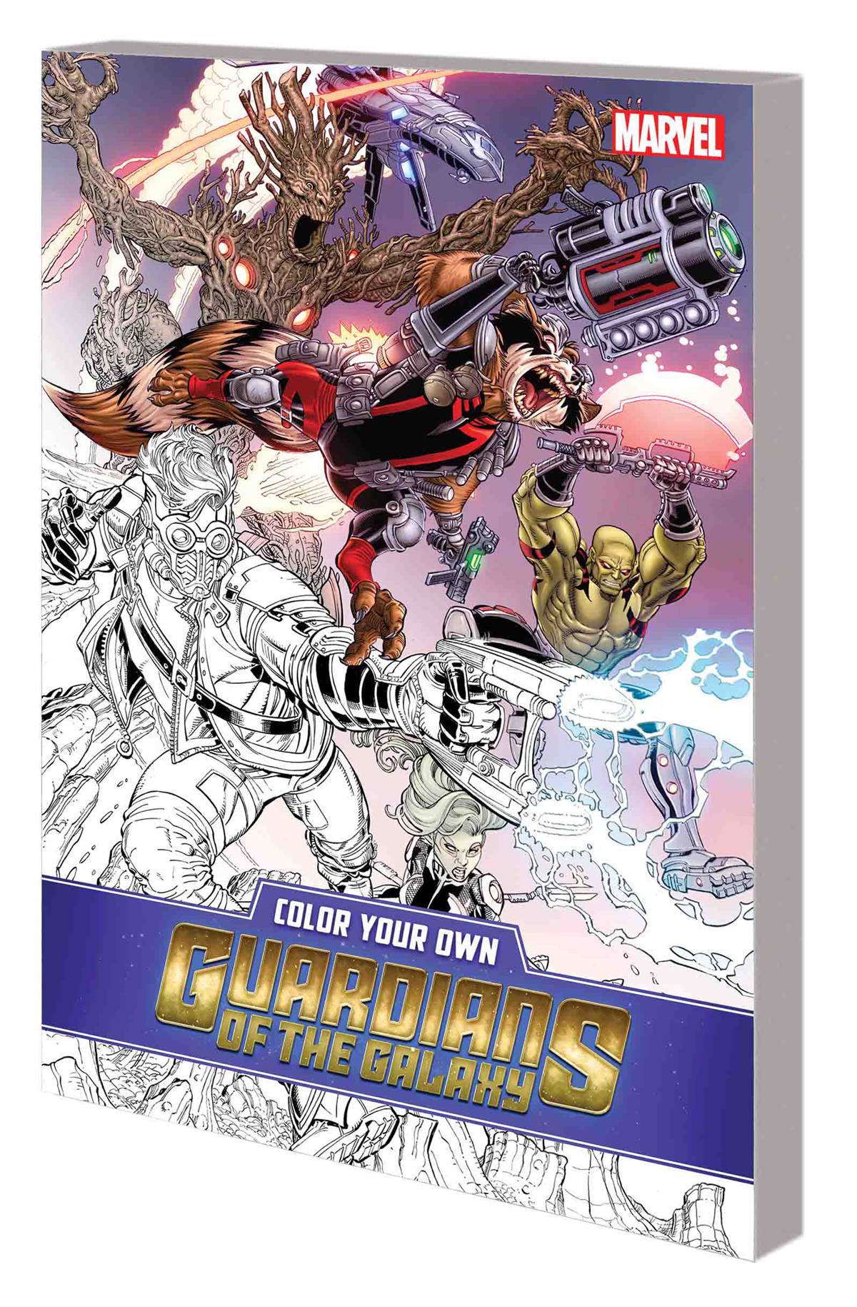 Color Your Own Guardians Of Galaxy Tp