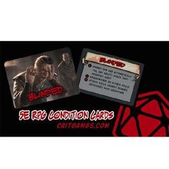 5E Rpg - Condition Cards