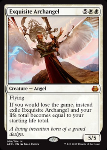 Exquisite Archangel 1x FOIL AER MTG Aether Revolt Mythic MINT white Exquisite Archangel 1x FOIL AER MTG Aether Revolt Mythic MINT white