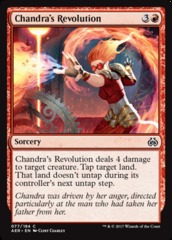 Chandra's Revolution - Foil