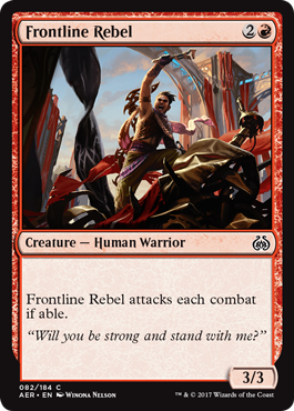 Frontline Rebel (082) - Foil