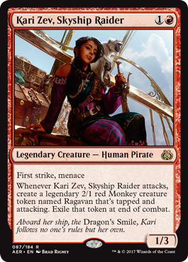 Kari Zev, Skyship Raider - Foil