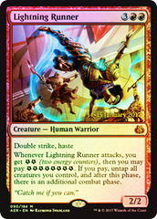 Lightning Runner - Foil - Prerelease Promo