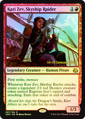 Kari Zev, Skyship Raider - Foil - Prerelease Promo