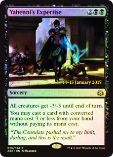 Yahennis Expertise - Foil - Prerelease Promo