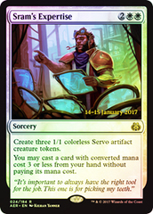 Sram's Expertise - Foil - Prerelease Promo