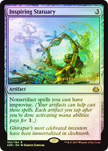 Inspiring Statuary - Foil - Prerelease Promo