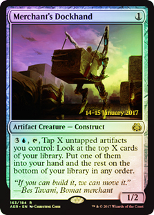 Merchants Dockhand - Foil - Prerelease Promo (Translated)