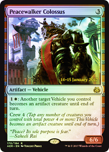 Peacewalker Colossus - Foil - Prerelease Promo