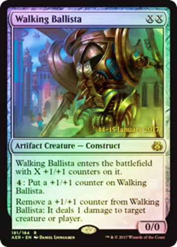 mtg cards like walking ballista Dwarven Sphere The Elder Scrolls Crossover Walking Ballista enters the battlefield with X +1/+1 counters on it Walking Ballista #181 Foil from