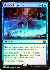 Baral's Expertise - Foil - Prerelease Promo