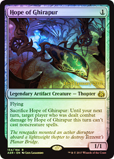 Hope of Ghirapur - Foil - Prerelease Promo