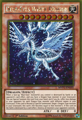 Deep-Eyes White Dragon - MVP1-ENG05 - Gold Rare - 1st Edition