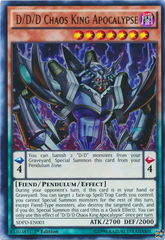 D/D/D Chaos King Apocalypse - SDPD-EN001 - Ultra Rare - 1st Edition