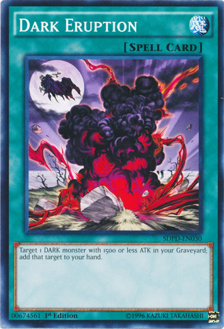 Dark Eruption - SDPD-EN030 - Common - 1st Edition