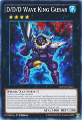 D/D/D Wave King Caesar - SDPD-EN043 - Common - 1st Edition