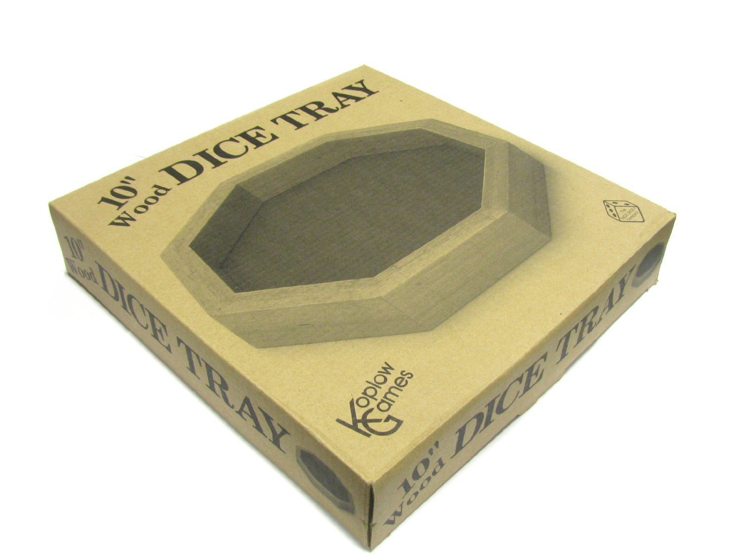 Koplow Games - 10 Wooden Dice Tray