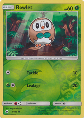 Rowlet - 9/149 - Common - Reverse Holo