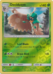 Decidueye - 11/149 - Rare - Reverse Holo