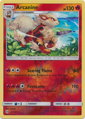 Arcanine - 22/149 - Holo Rare - Reverse Holo