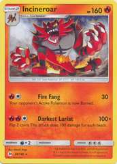 Incineroar - 26/149 - Rare