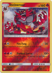 Incineroar - 26/149 - Rare - Reverse Holo