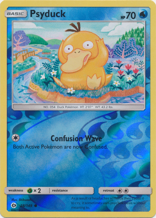 Psyduck - 28/149 - Common - Reverse Holo