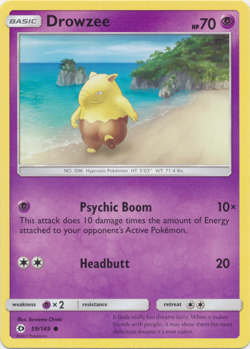 Drowzee - 59/149 - Common
