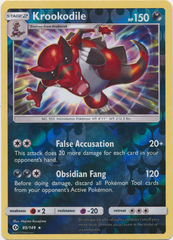 Krookodile - 85/149 - Holo Rare - Reverse Holo