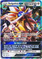 Solgaleo GX - 89/149 - Sun & Moon Base Set Ultra Rare