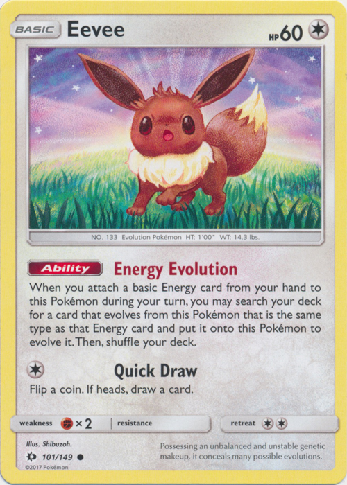 Eevee - 101/149 - Common