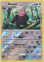 Bewear - 112/149 - Rare - Reverse Holo