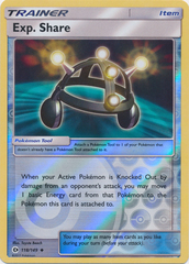 Exp. Share - 118/149 - Uncommon - Reverse Holo