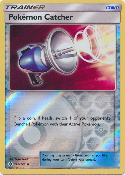 Pokemon Catcher - 126/149 - Uncommon - Reverse Holo