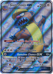 Gumshoos GX - 145/149 - Full Art Ultra Rare